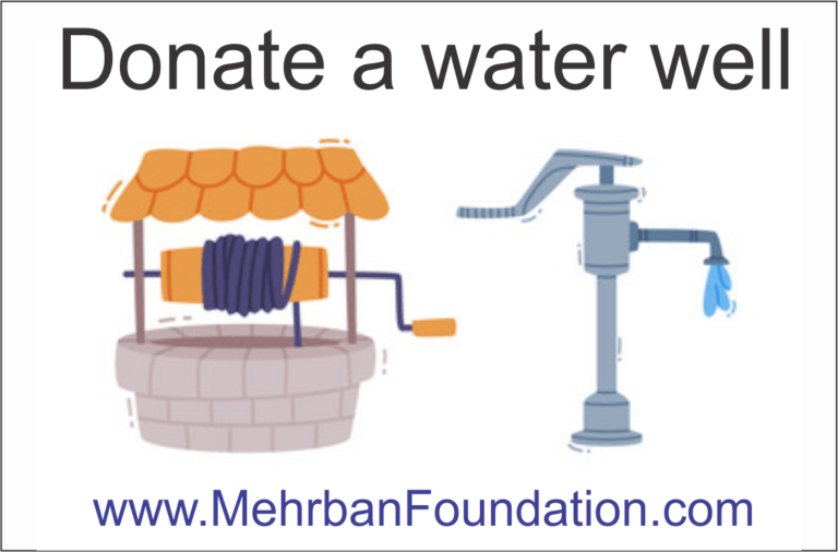 Best charity is donate water